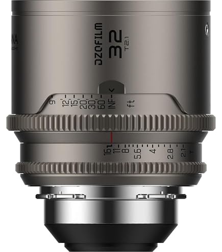 Amazon.com : DZOFILM Vespid Prime 21mm T2.1 Cinema Lens for PL